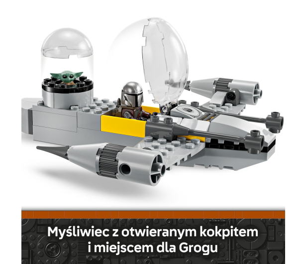 LEGO Star Wars 75410 Myśliwiec N-1 Mando i Grogu - 1284138 - zdjęcie 8